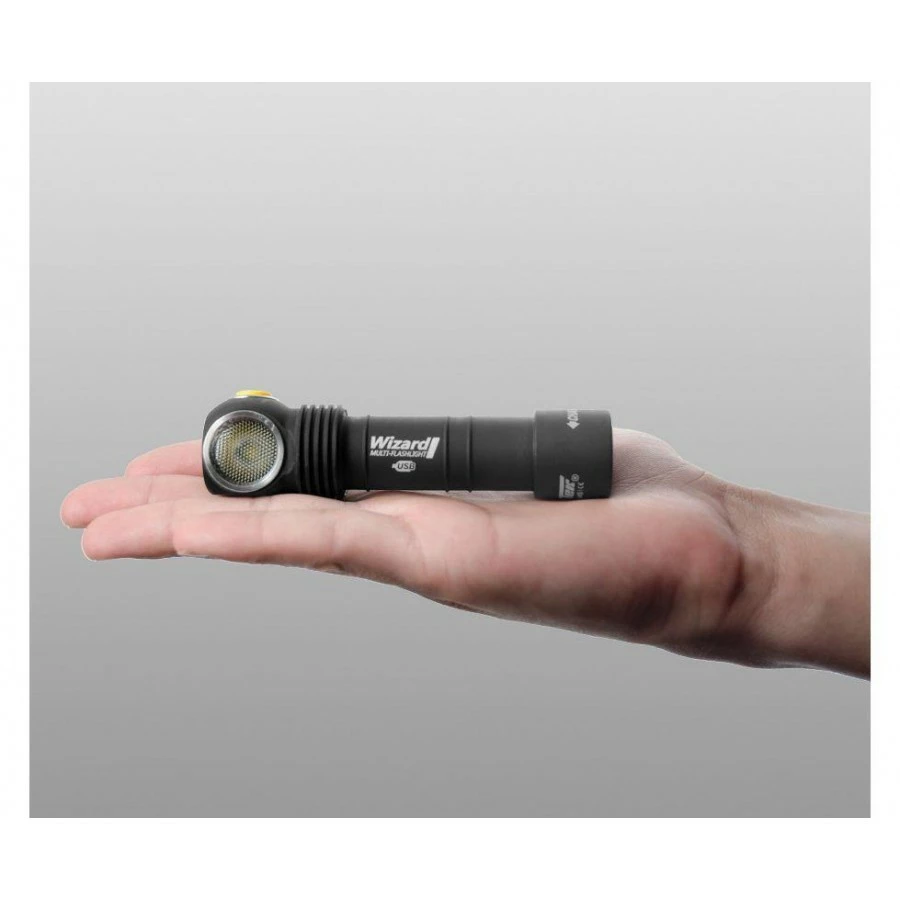 Όχι Φακός Κεφαλής Επαναφορτιζόμενος Led 1250lm Armytek Wizard Magnet USB 4 Όχι Φακός Κεφαλής Επαναφορτιζόμενος Led 1250lm Armytek Wizard Magnet USB - Image 2