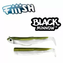 Fiiish-black Minow Ψαράκι σιλικόνης FIIISH BLACK MINNOW COMBO #3