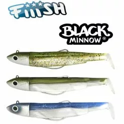 Fiiish-black Minow Σιλικόνες FIIISH BLACK MINNOW MAXI COMBO #4