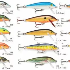 Ψαράκια Rapala COUNTDOWN -ΓΛΥΚΑ ΝΕΡΑ πωλήσεων cd05 07 09 11 1z