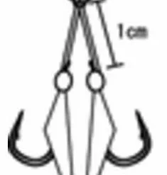 Assist Hooks Διπλά Hayabusa FS-474
