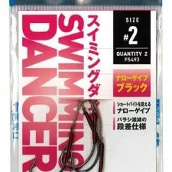 Ασσύμετρα Assist Hooks Διπλά Swimming Dancer Hayabusa FS-493