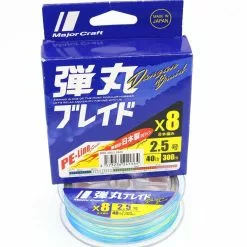 Νήμα Major Craft X8 PE Dangan Braid πολύχρωμο 300m