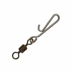 TOP ONE Στριφταροπαραμάνα ROLLING SWIVEL WITH HANGING SNAP BAIT CLIP YM-3018