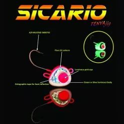 GFS SICARIO TENYA JIG UV LUMINOUS GREEN -ΓΛΥΚΑ ΝΕΡΑ πωλήσεων sicario 1 1