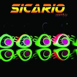 GFS SICARIO TENYA JIG UV LUMINOUS GREEN -ΓΛΥΚΑ ΝΕΡΑ πωλήσεων sicario all green2