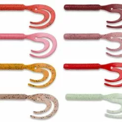 Τεχνητό δόλωμα σιλικόνης Βιοδιασπώμενης ECOGEAR Tairaba Aqua Curly