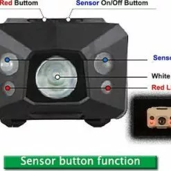 ΦΑΚΟΣ ΚΕΦΑΛΗΣ ALPIN SENSOR 98B 220 LUMENS